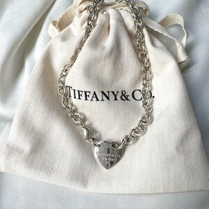 Tiffany & Co RTT heart tag choker
